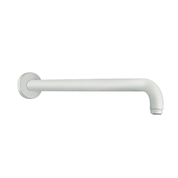 BRAS DE DOUCHE ROND 35 CM BLANC