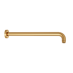 BRAS DE DOUCHE ENCASTRÉ 35 CM DORÉ PVD