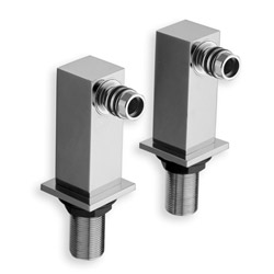 #COLONNETTES CARREE POUR ECROUS LONG ENTRAXE BAIGNOIRE 150MM