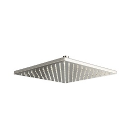 POMME DE DOUCHE CARREE 30X30 LAITON CHROME