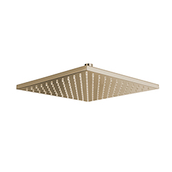 POMME DE DOUCHE CARREE 30X30 LAITON VIEUX BRONZE
