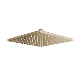 POMME DE DOUCHE CARREE 30X30 LAITON VIEUX BRONZE MAT