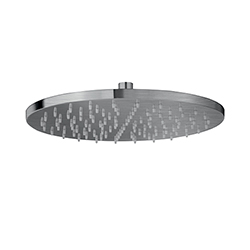 POMME DE DOUCHE RONDE DIAMETRE 30 LAITON METAL BROSSE