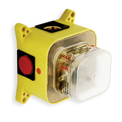BOX POUR ENCASTRES THERMOSTATIQUES SORTIE 3/4 SANS ROBINET D'ARRET