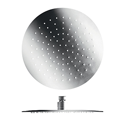 POMME DE DOUCHE SANDWICH INOX RONDE CHROME 30