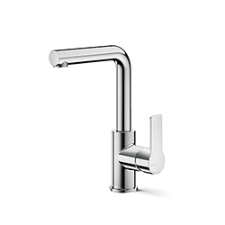 MITIGEUR LAVABO PRIME BEC HAUT C 3 VIDAGE PLASTIQUE CHROME NF