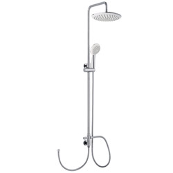 #COLONNE DE DOUCHE PERLA SANS ROBINETTERIE CHROME