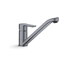 MITIGEUR EVIER BEC PIVOTANT CHROME BROSSE***fin def
