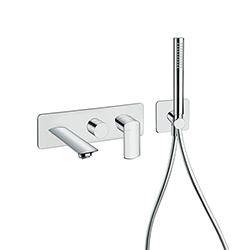 BAIN DOUCHE MURAL PROFILO ENCASTRE 2 SORTIES