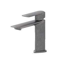 LAVABO PROFILO REGULAR AVEC VIDAGE UP&D LAITON METAL BROSSE