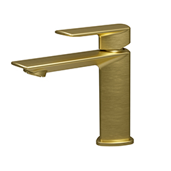 LAVABO PROFILO REGULAR AVEC VIDAGE UP&D LAITON OR BROSSE