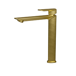 LAVABO PROFILO HAUT AVEC VIDAGE UP&D LAITON OR BROSSE