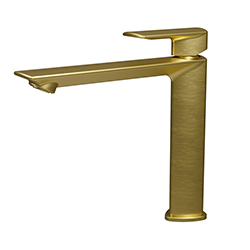LAVABO PROFILO MEDIUM AVEC VIDAGE UP&D LAITON OR BROSSE