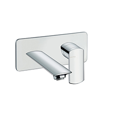 LAVABO MURAL PROFILO AVEC PLAQUE DROIT BEC 185 UP&D