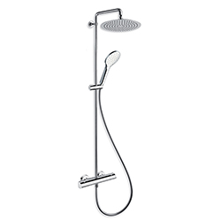 COLONNE DE DOUCHE ORIENTABLE THERMOSTATIQUE CHROME