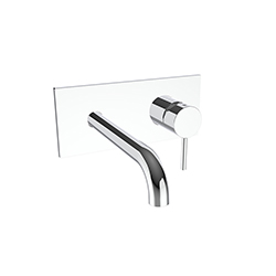 FACADE MITIGEUR LAVABO BEC 185 MM PHI CHROME
