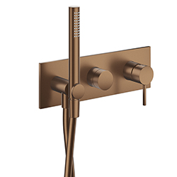 FACADE DE DOUCHE MITIGEUR 2 SORTIES AVEC DOUCHETTE PHI