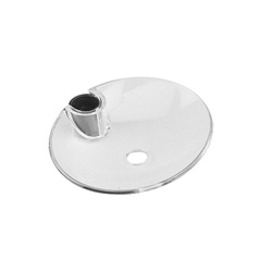PORTE SAVON TRANSPARENT POUR BARRE DE DOUCHE 18 OU 20 OU 25 MM