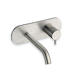 LAVABO MURAL PIX SANS MECANISME 100% INOX + VIDAGE EX PX276