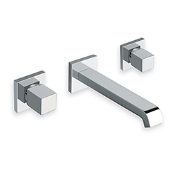 LAVABO MELANGEUR QUADRI MURAL REGULAR AVEC VIDAGE*** FIN
