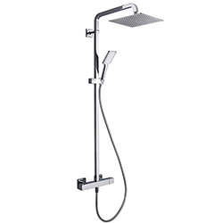 COLONNE DE DOUCHE THERMOSTATIQUE TABULA 250 COMPLETE CHROME