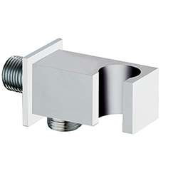 $ APPLIQUE PRISE D'EAU CARREE LAITON BLANC 1/2"