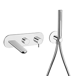 #BAIN DOUCHE MURAL QUEEN ENCASTRE 3 SORTIES CHROME EX QE110 ***FIN