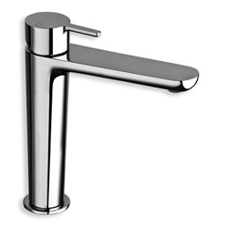 #LAVABO QUEEN MI-HAUT POIGNEE MANETTE VIDAGE UP/D CHROME ***FIN