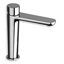 #LAVABO MI-HAUT QUEEN AVEC VIDAGE UP/DOWN LAITON CHROME