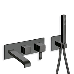 FACADE EXTERNE QUADRI BAIN DOUCHE MURAL 3 SORTIES SANS MECA EX QM110