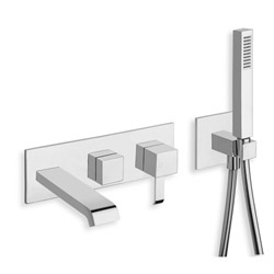 FACADE EXTERNE QUADRI BAIN DOUCHE MURAL 2 SORTIES***QM102