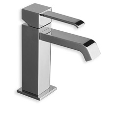 LAVABO QUADRI MITIGEUR SANS VIDAGE CHROME