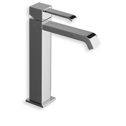 LAVABO QUADRI MI-HAUT CHROME AVEC VIDAGE UP&DOWN®