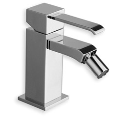BIDET MITIGEUR QUADRI CHROME + VIDAGE
