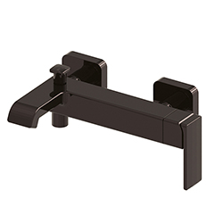 #BAIN/DOUCHE QUADRI S MITIGEUR CHROME NOIR***FIN