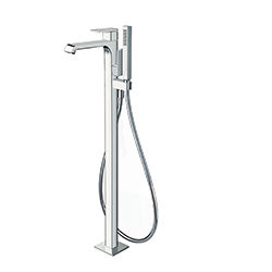 BAIN DOUCHE QUADRI S MONOCOLONNE SUR PIED SANS MECANISME CHROME***FIN