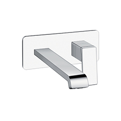 LAVABO MURAL QUADRI S PLAQUE SAILLIE 225 CM CHROME EX QS268