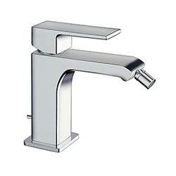 BIDET MITIGEUR QUADRI S CHROME + VIDAGE