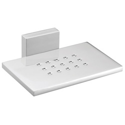 PORTE SAVON QUATTRO A SUSPENDRE LAITON CHROME