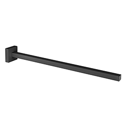 PORTE SERVIETTES QUATTRO LATERAL 40 CM NOIR