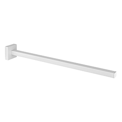 PORTE SERVIETTES QUATTRO LATERAL 40 CM BLANC