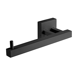 PORTE ROULEAU QUATTRO LAITON NOIR