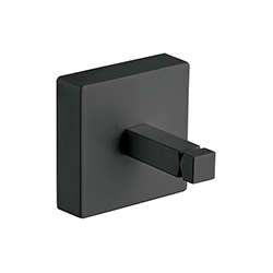 PORTE PEIGNOIR QUATTRO LAITON NOIR