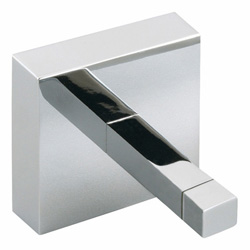 #PORTE PEIGNOIR QUATTRO LAITON CHROME