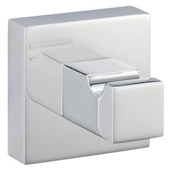 PORTE PEIGNOIR QUATTRO LARGE LAITON CHROME