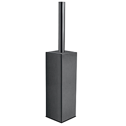 PORTE BALAI QUATTRO A POSER LAITON CHROME NOIR BROSSE