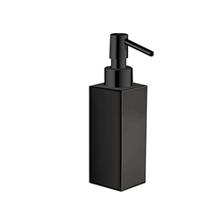 DISTRIBUTEUR SAVON LIQUIDE QUATTRO A POSER CHROME NOIR