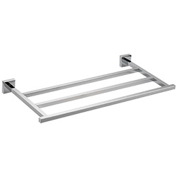 #ETAGERE PORTE SERVIETTES QUATTRO 60/30 CM CHROME