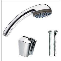 KIT QUARZO DOUCHETTE QUARZO+FLEXIBLE DA 150 CM+SUPPORT MURAL
