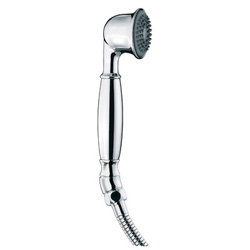 DOUCHETTE RETRO-GOM ANTICALCAIRE CHROME/OR***FIN